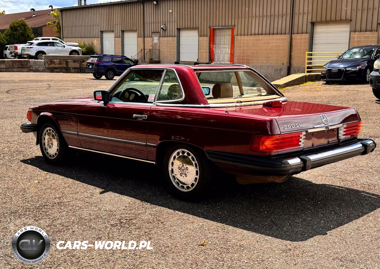 1987 Mercedes-Benz 560 Sl VIN:WDBBA48D6HA062625 - 3