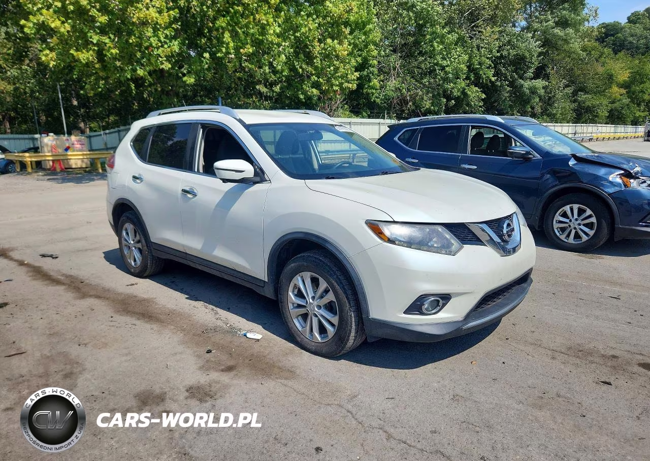 2016 Nissan Rogue Sv VIN:KNMAT2MV7GP631813 - 4