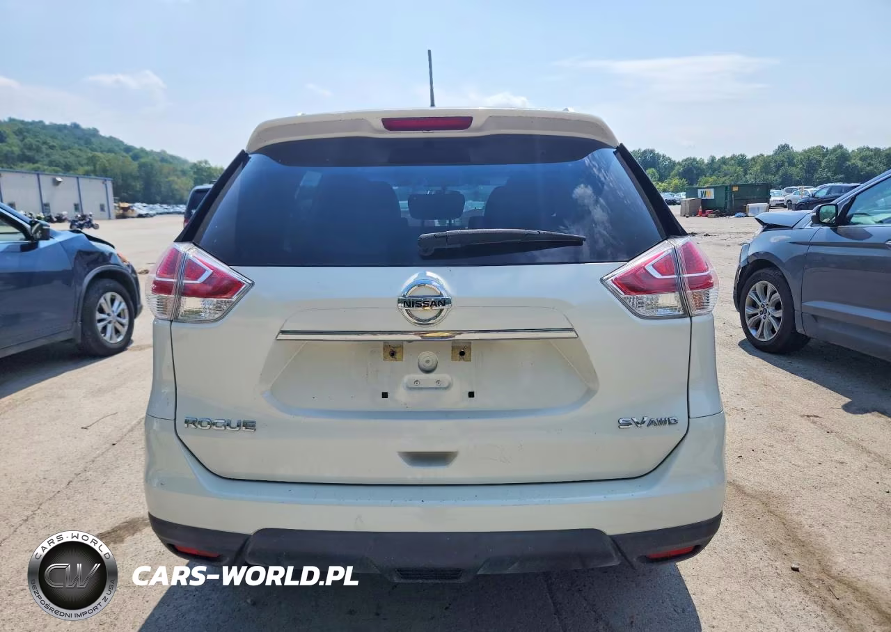 2016 Nissan Rogue Sv VIN:KNMAT2MV7GP631813 - 6