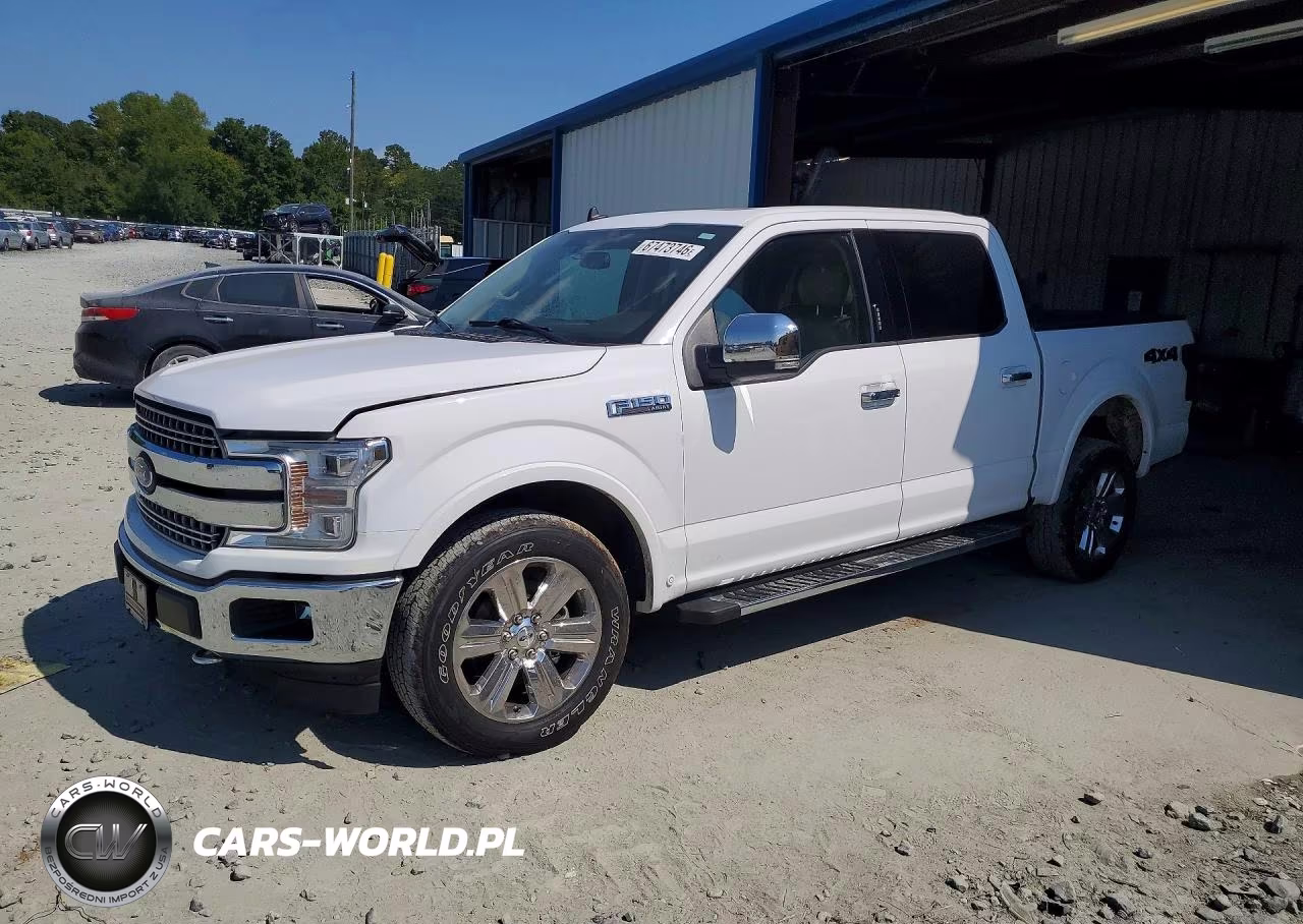 2019 Ford F150 Supercrew VIN:1FTEW1E44KKF08856 - 1