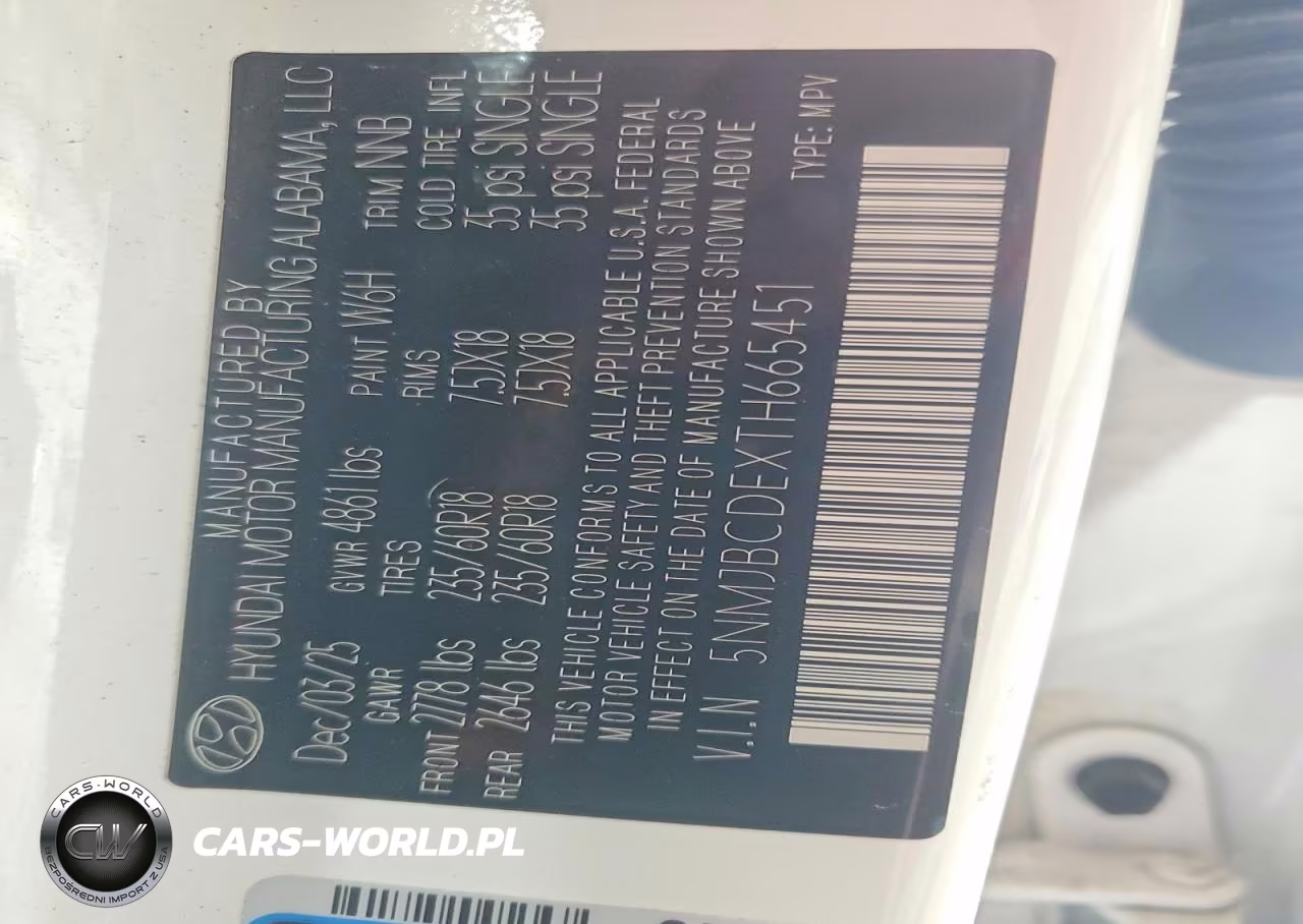 2026 Hyundai Tucson Sel VIN:5NMJBCDEXTH665451 - 14