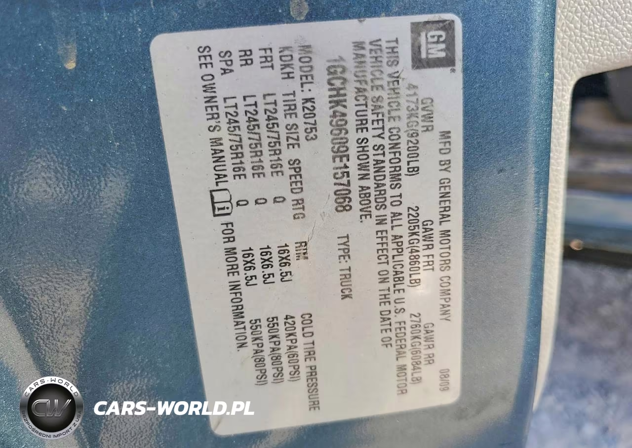 2009 Chevrolet Silverado K2500 Heavy Duty VIN:1GCHK49609E157068 - 12