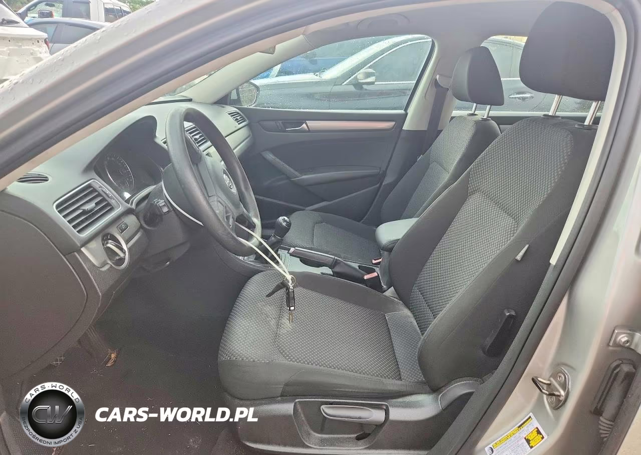 2012 Volkswagen Passat S VIN:1VWAP7A39CC008437 - 7