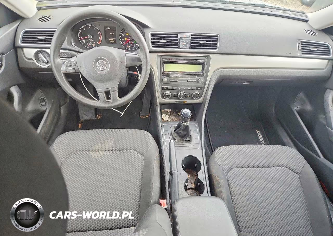2012 Volkswagen Passat S VIN:1VWAP7A39CC008437 - 8