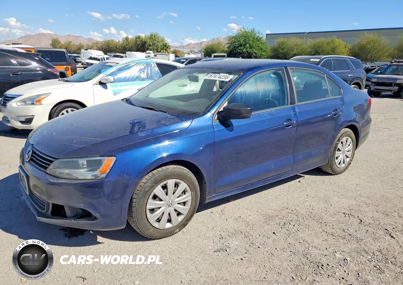 2013 Volkswagen Jetta Base VIN:3VW2K7AJ8DM294363 - 1