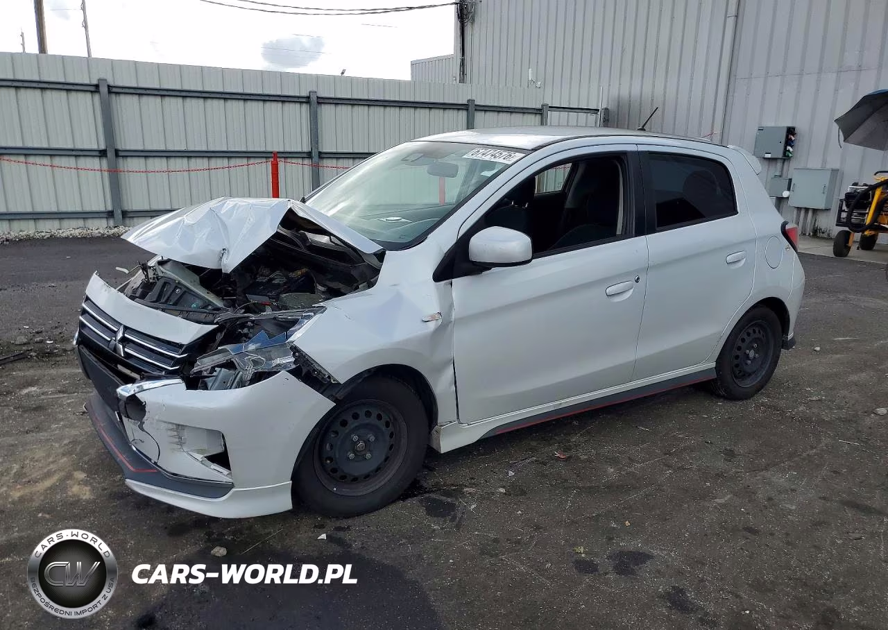 2022 Mitsubishi Mirage Es VIN:ML32AUHJ3NH007997 - 1