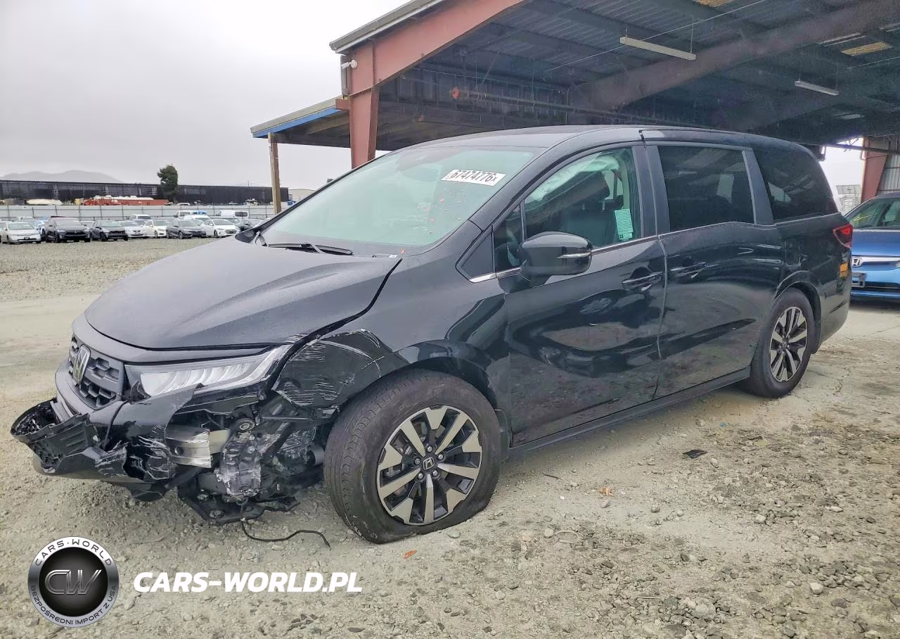 2025 Honda Odyssey Exl VIN:5FNRL6H68SB069680 - 1
