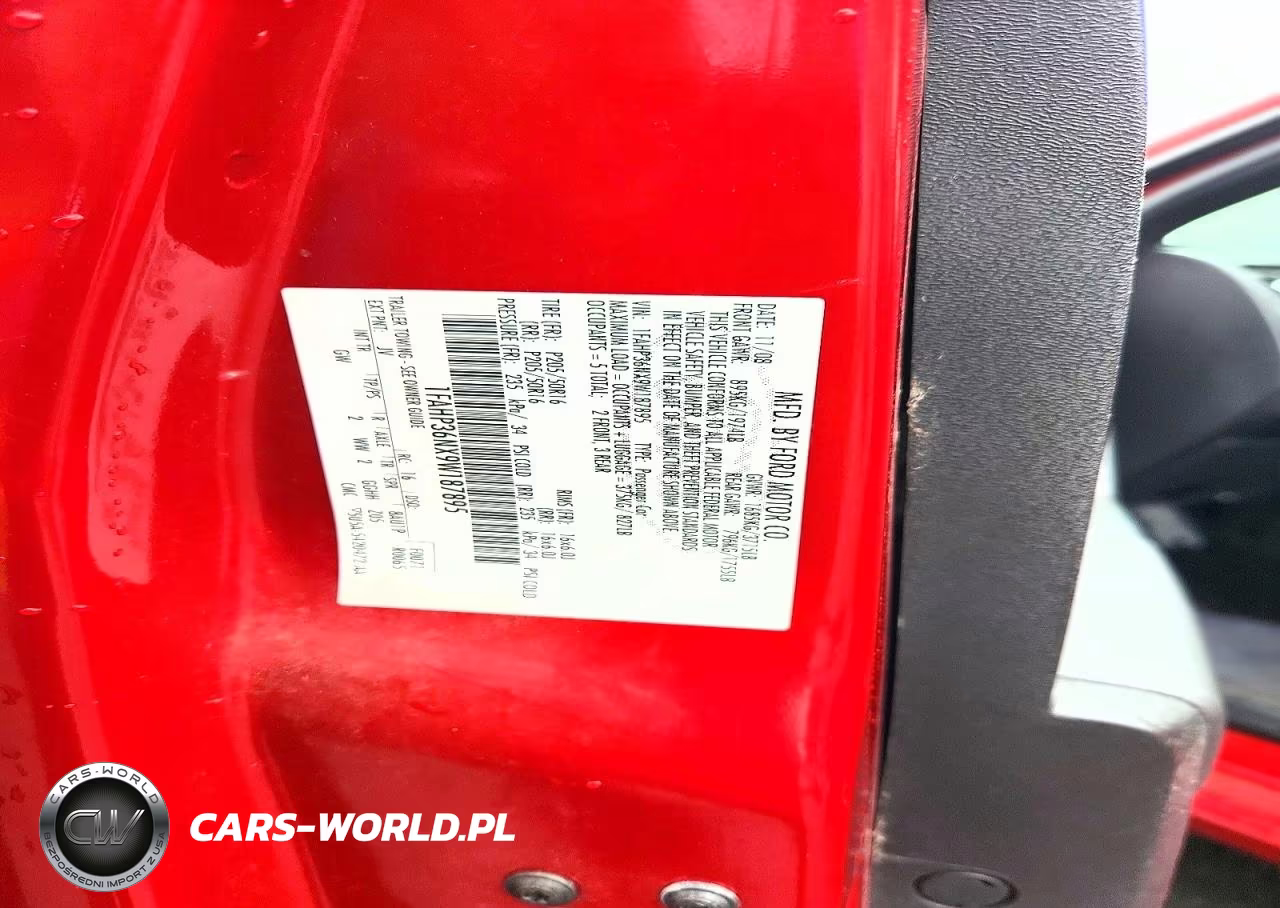 2009 Ford Focus Ses VIN:1FAHP36NX9W187895 - 12