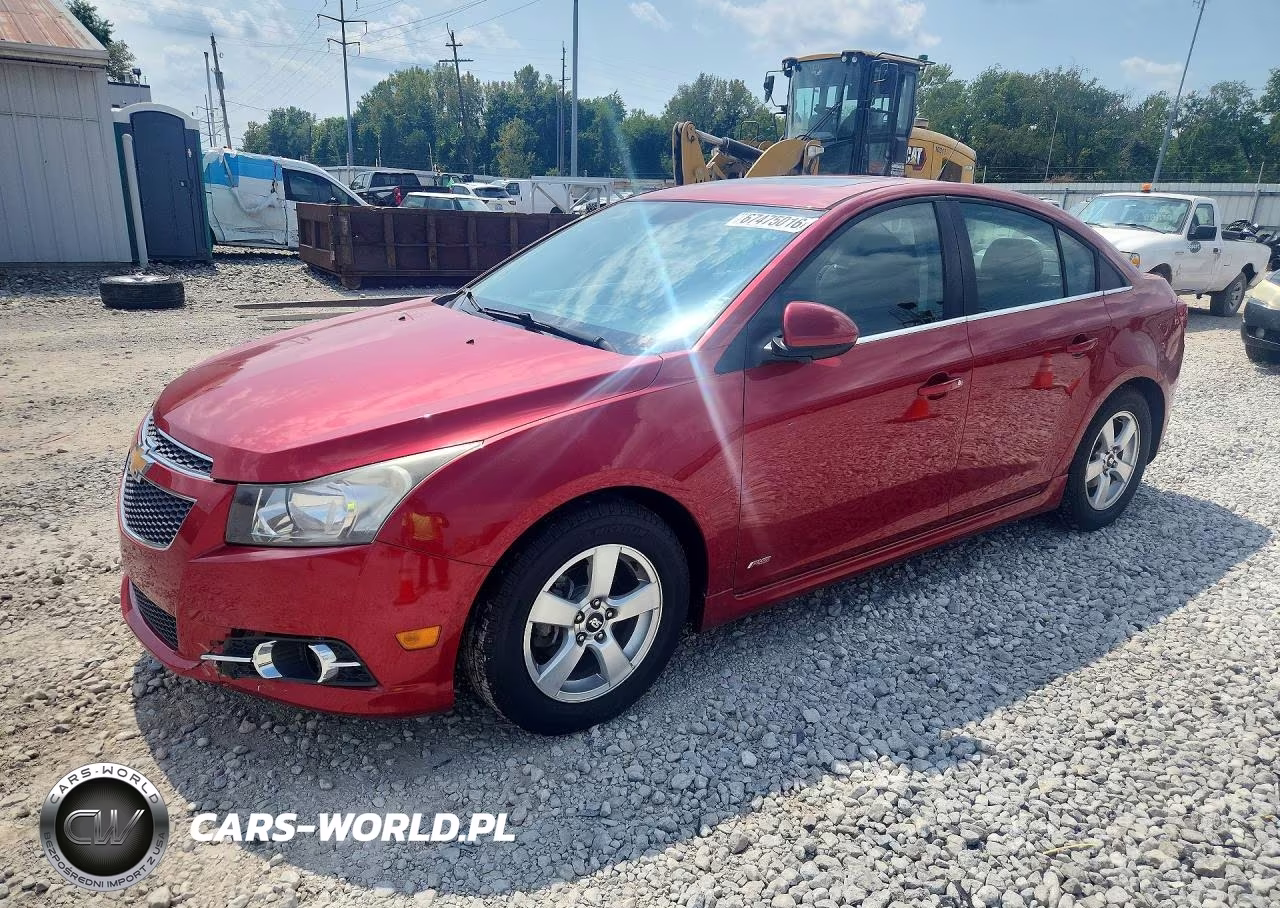 2012 Chevrolet Cruze Lt VIN:1G1PF5SC8C7384681 - 1