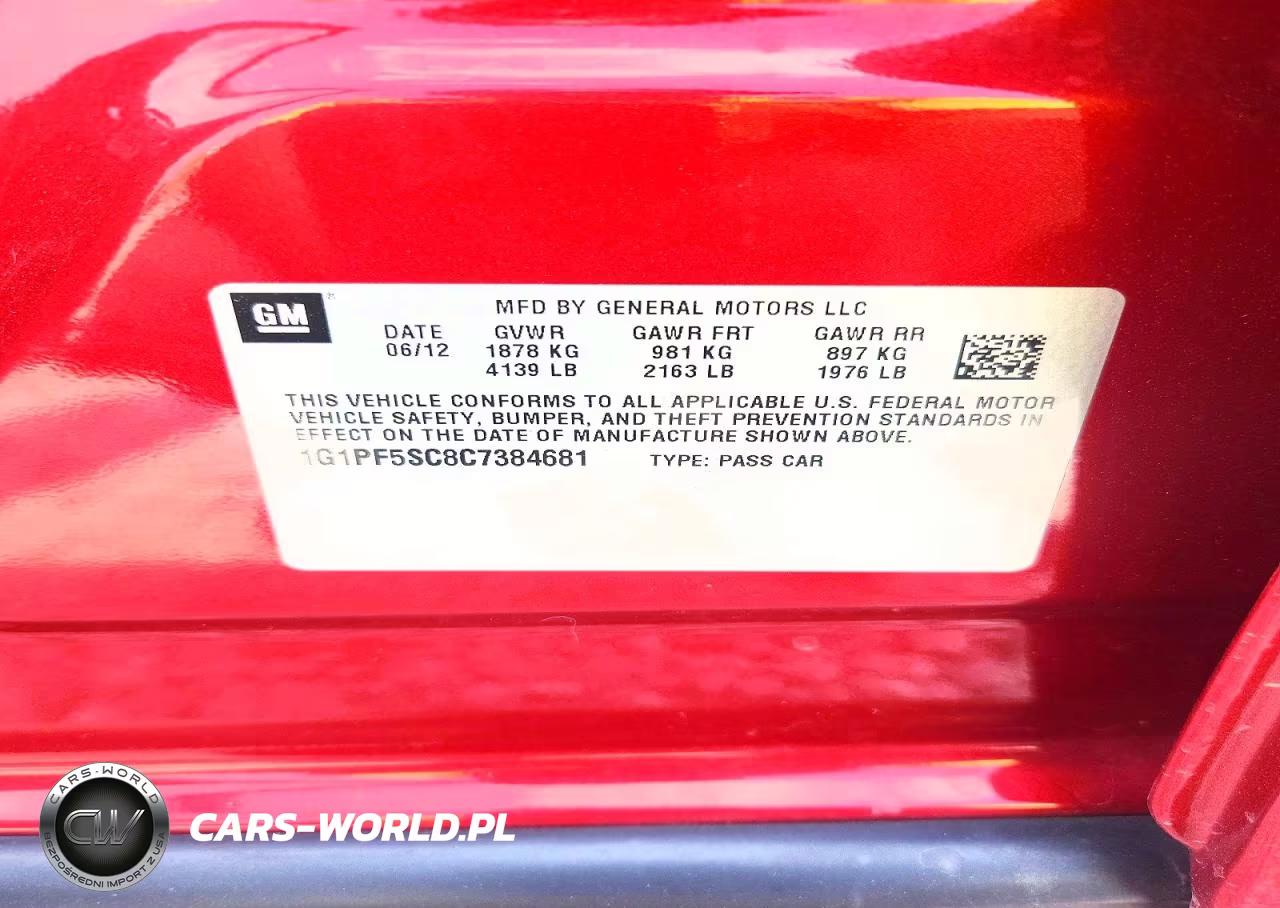 2012 Chevrolet Cruze Lt VIN:1G1PF5SC8C7384681 - 12