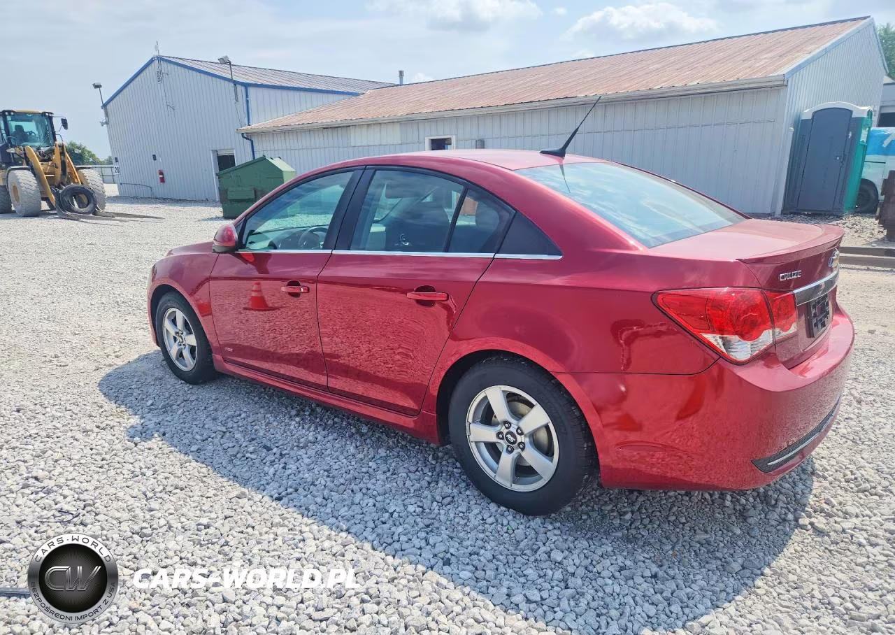 2012 Chevrolet Cruze Lt VIN:1G1PF5SC8C7384681 - 2