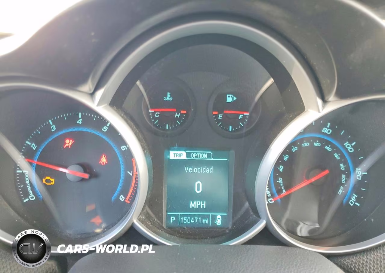 2013 Chevrolet Cruze Lt VIN:1G1PC5SB3D7175480 - 9
