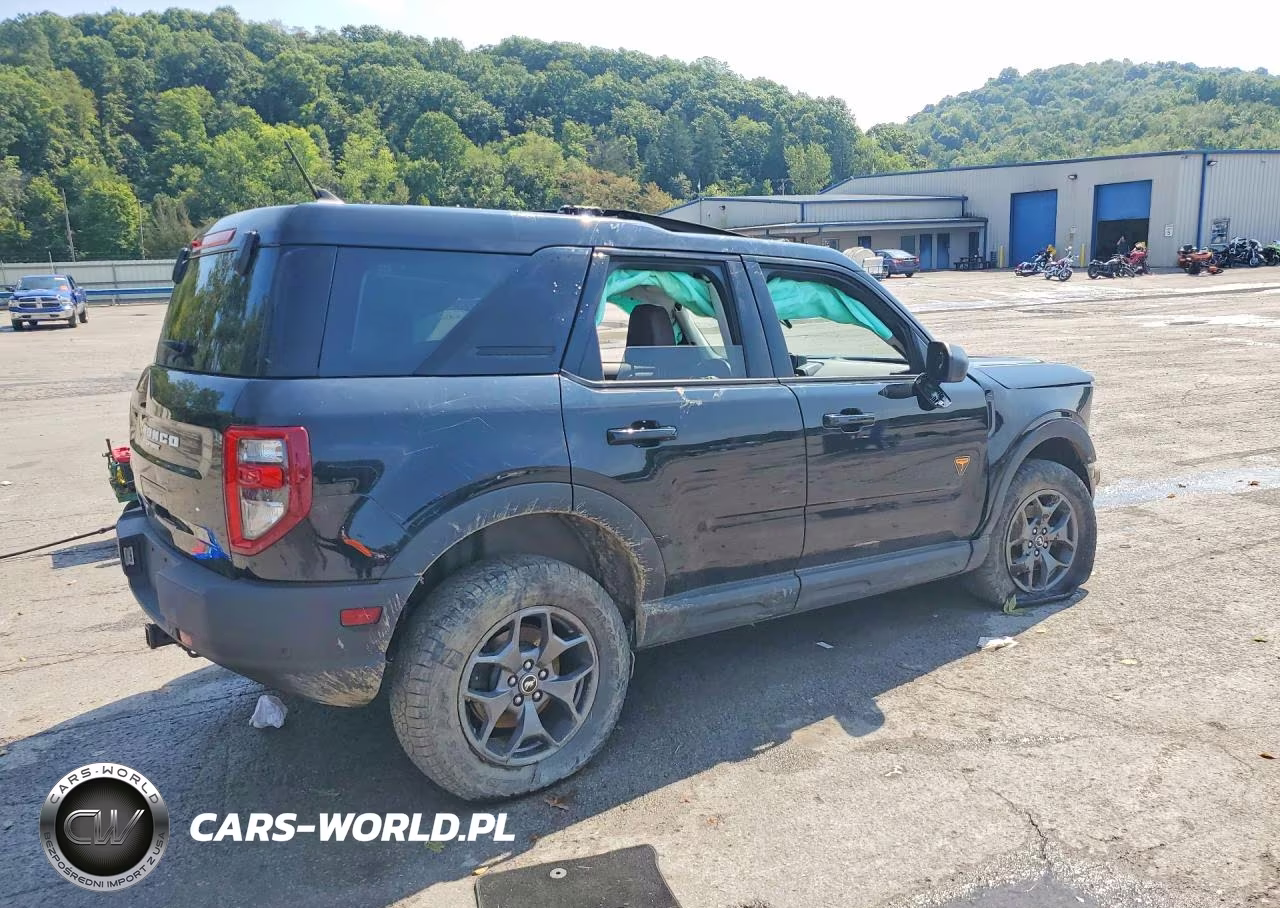 2023 Ford Bronco Sport Badlands VIN:3FMCR9D92PRD78259 - 3