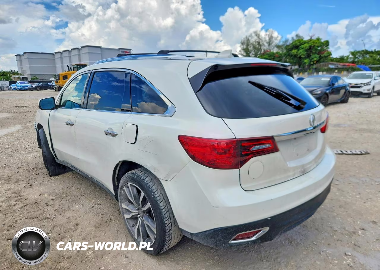2014 Acura Mdx Technology VIN:5FRYD3H44EB016452 - 2