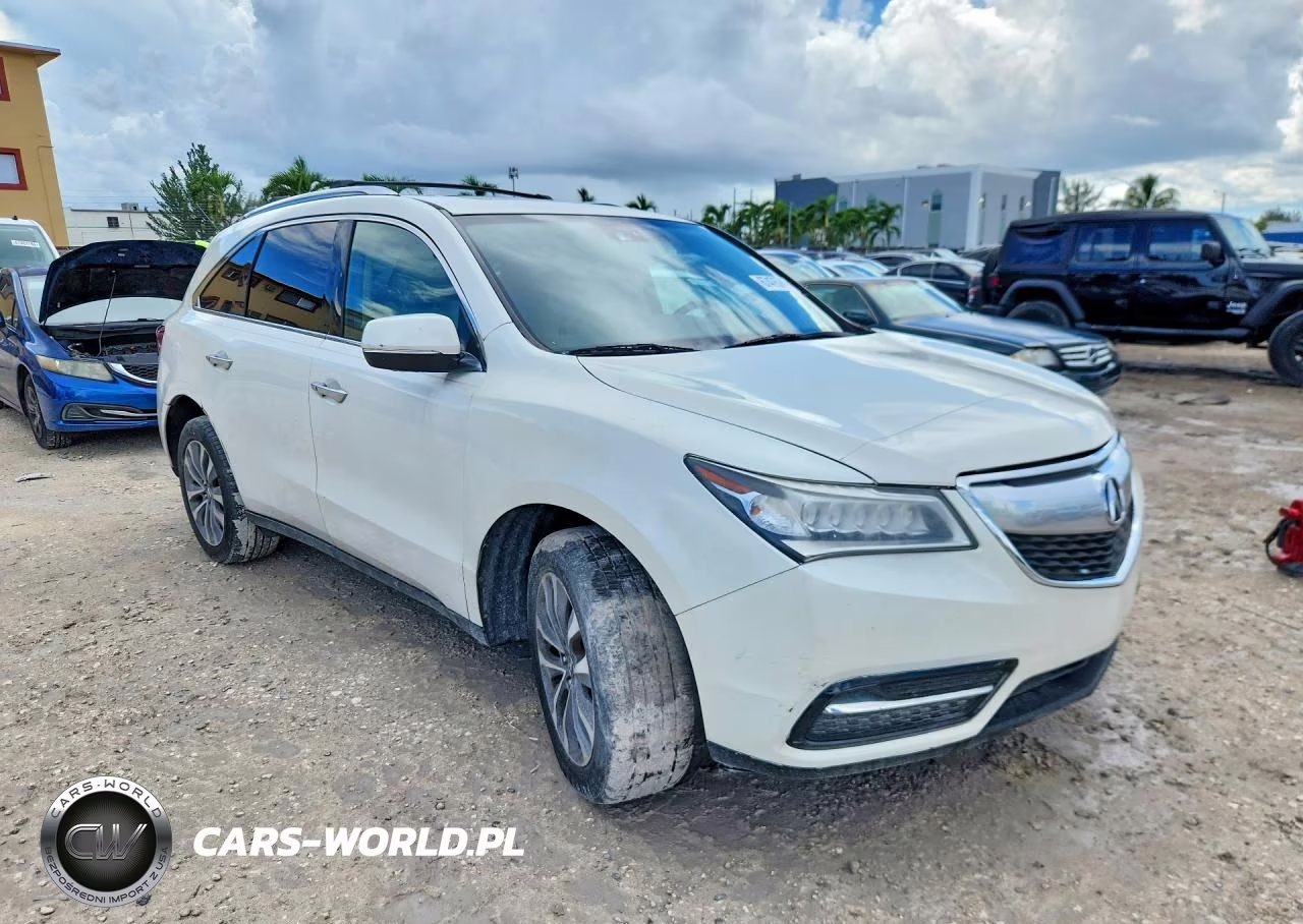2014 Acura Mdx Technology VIN:5FRYD3H44EB016452 - 4