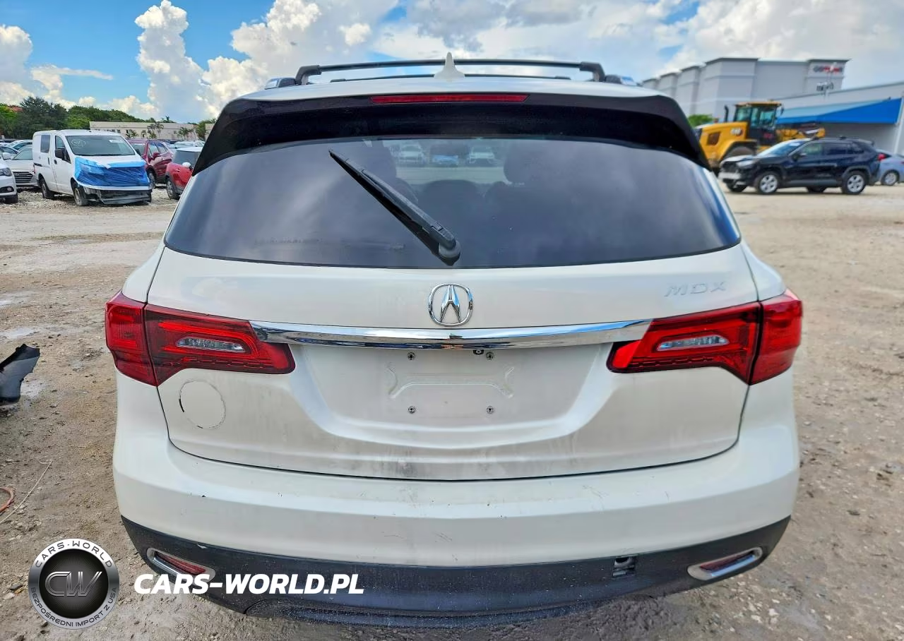 2014 Acura Mdx Technology VIN:5FRYD3H44EB016452 - 6