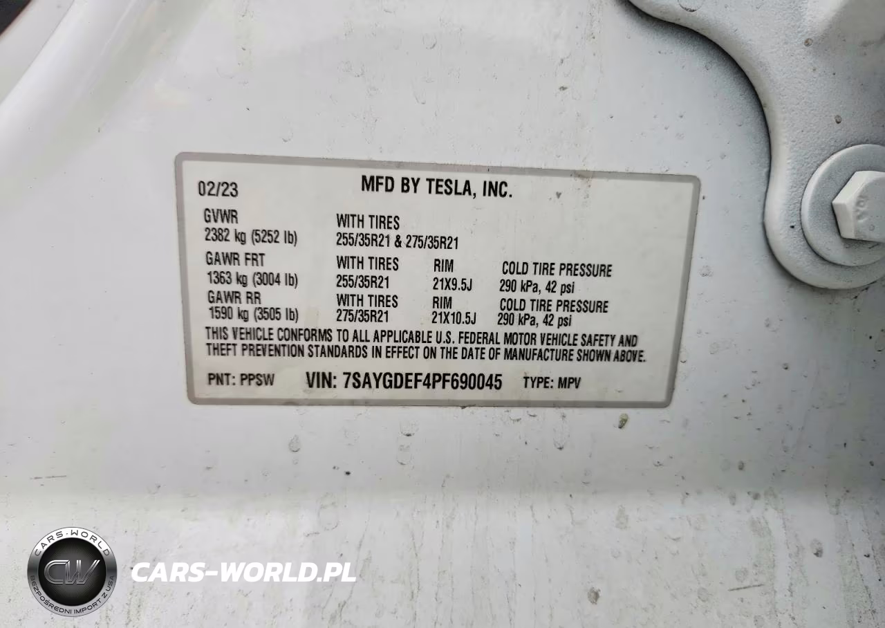 2023 Tesla Model Y VIN:7SAYGDEF4PF690045 - 13