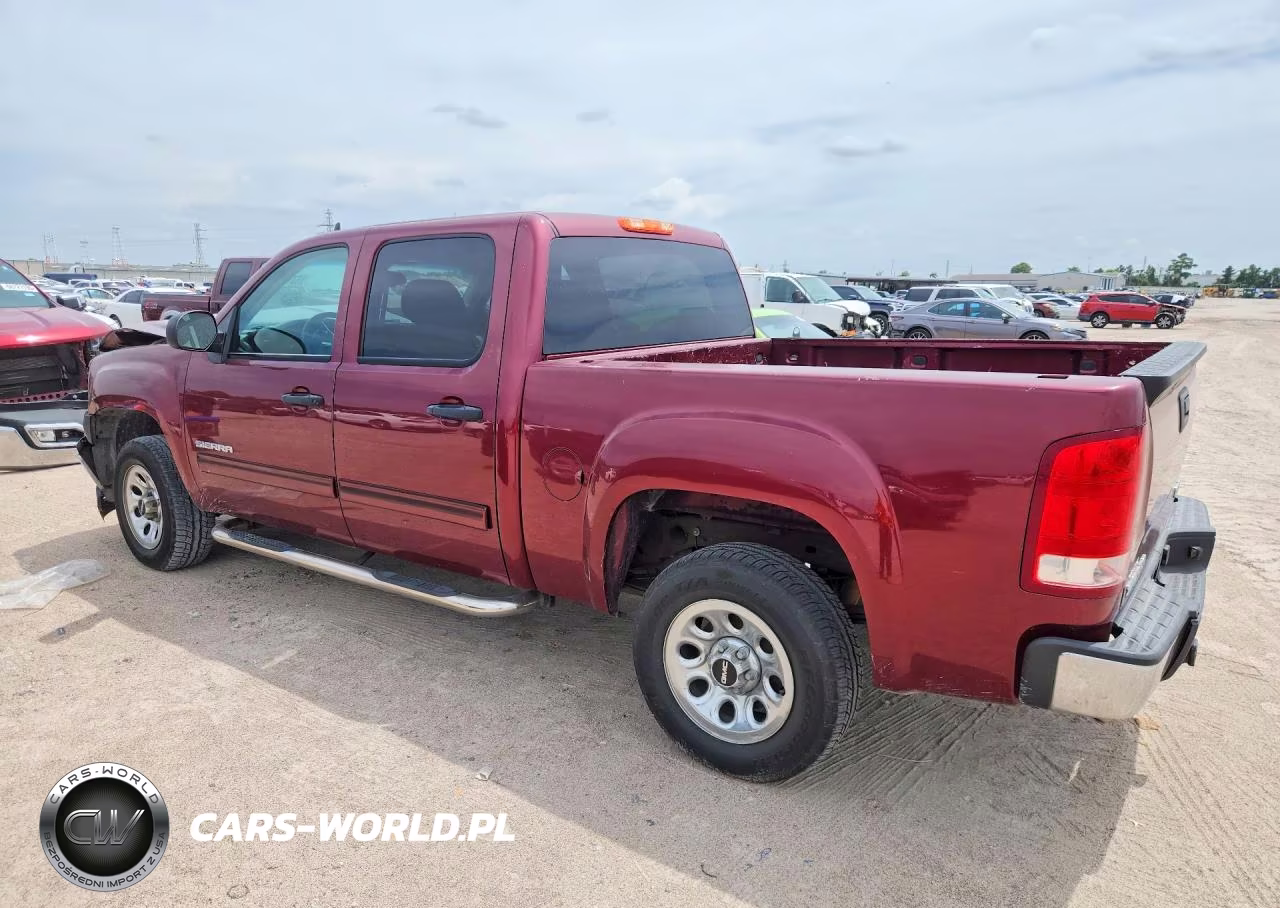 2013 GMC Sierra C1500 Sl VIN:3GTP1UEA8DG362602 - 2