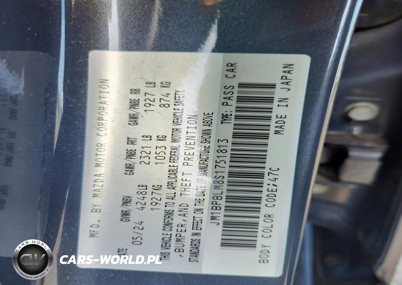 2025 Mazda 3 Preferred VIN:JM1BPBLM8S1751813 - 13