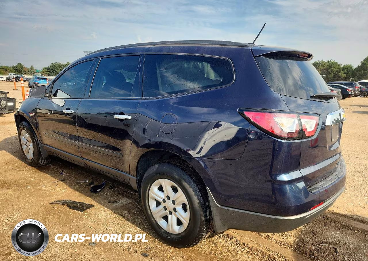 2015 Chevrolet Traverse Ls VIN:1GNKRFED7FJ358851 - 2