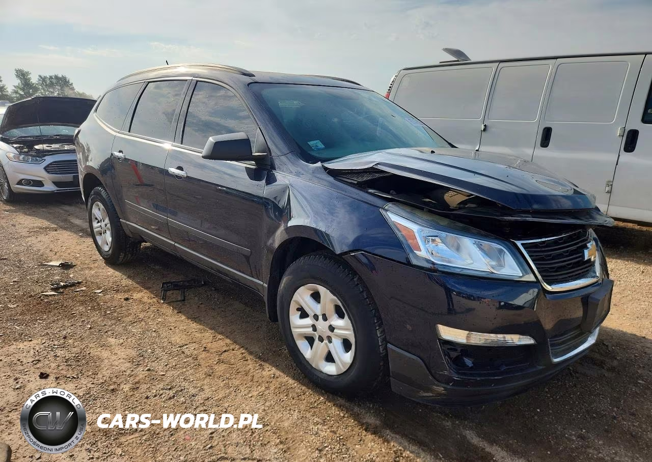 2015 Chevrolet Traverse Ls VIN:1GNKRFED7FJ358851 - 4