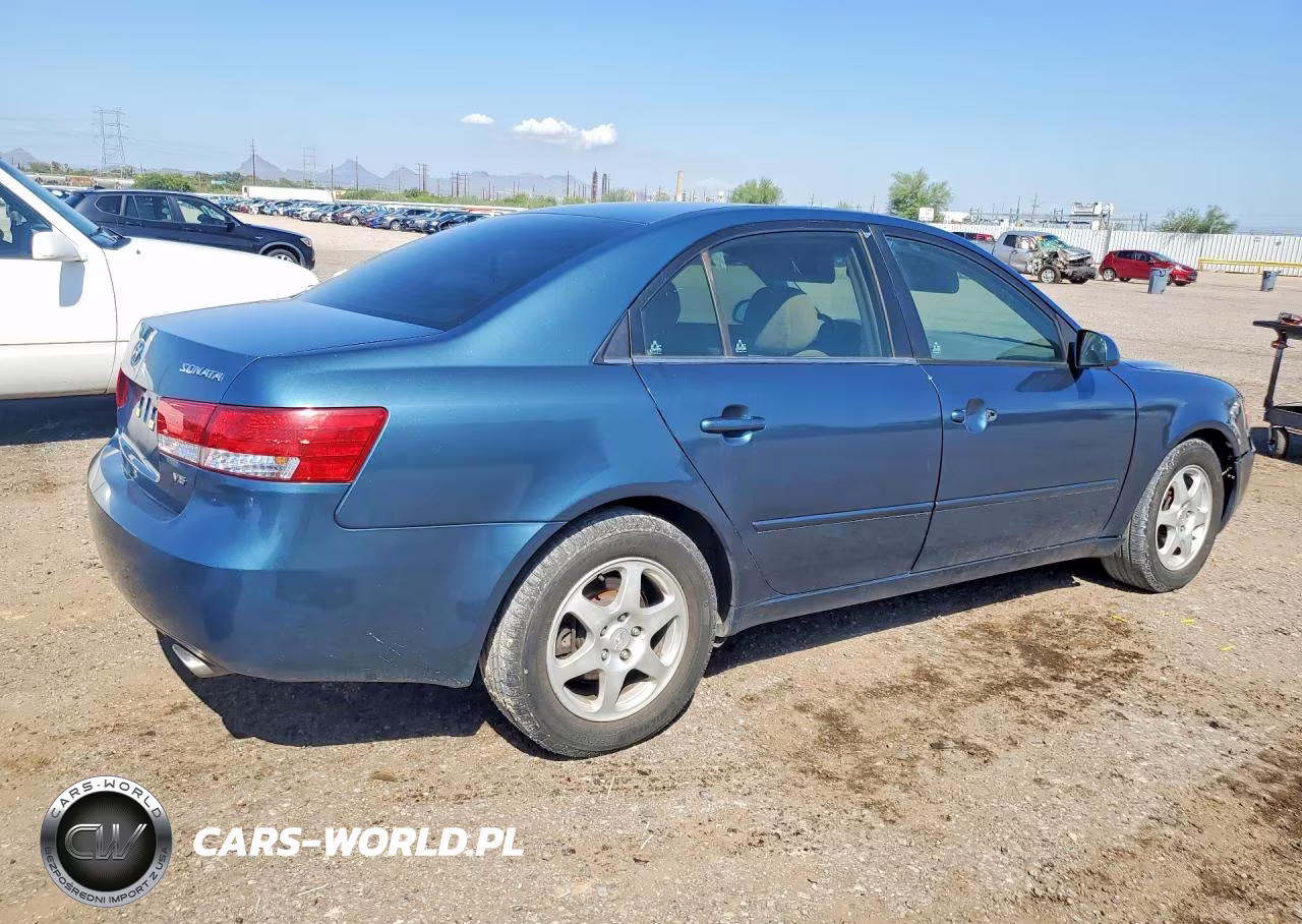 2006 Hyundai Sonata Gls V6 VIN:5NPEU46F36H130685 - 3
