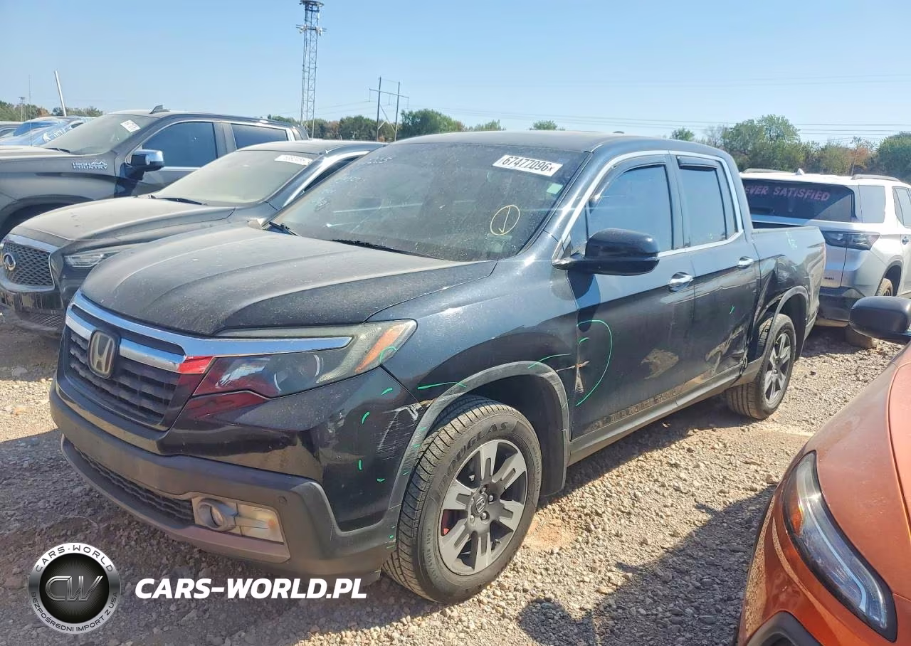 2018 Honda Ridgeline Rtl VIN:5FPYK3F78JB010580 - 1