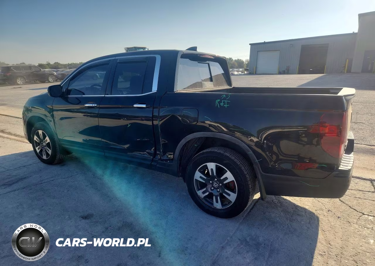 2018 Honda Ridgeline Rtl VIN:5FPYK3F78JB010580 - 2