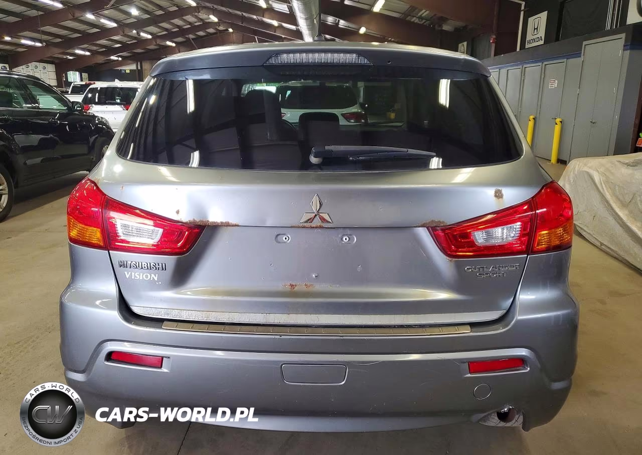 2012 Mitsubishi Outlander Sport Es VIN:JA4AP3AU0CZ002375 - 6