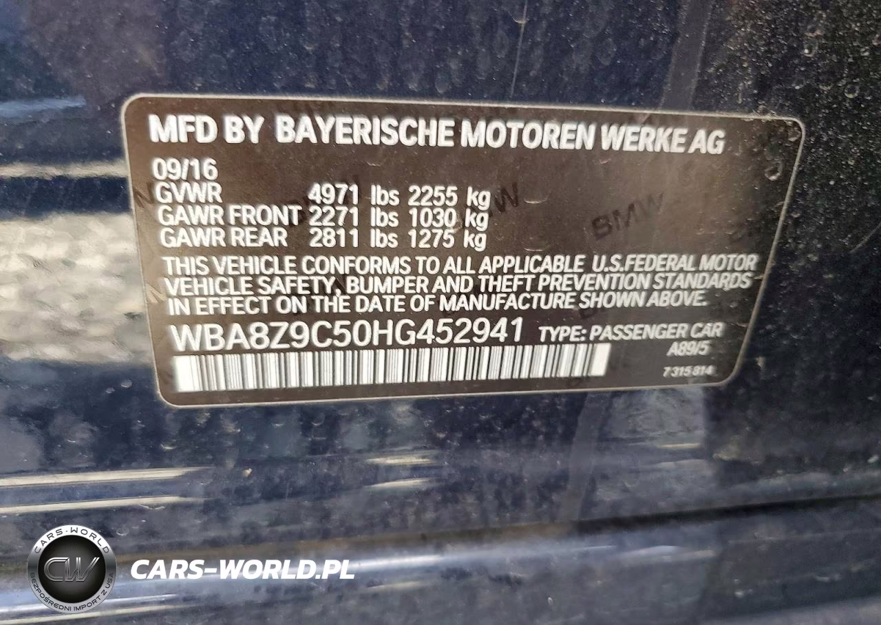 2017 BMW 330 Xigt VIN:WBA8Z9C50HG452941 - 12