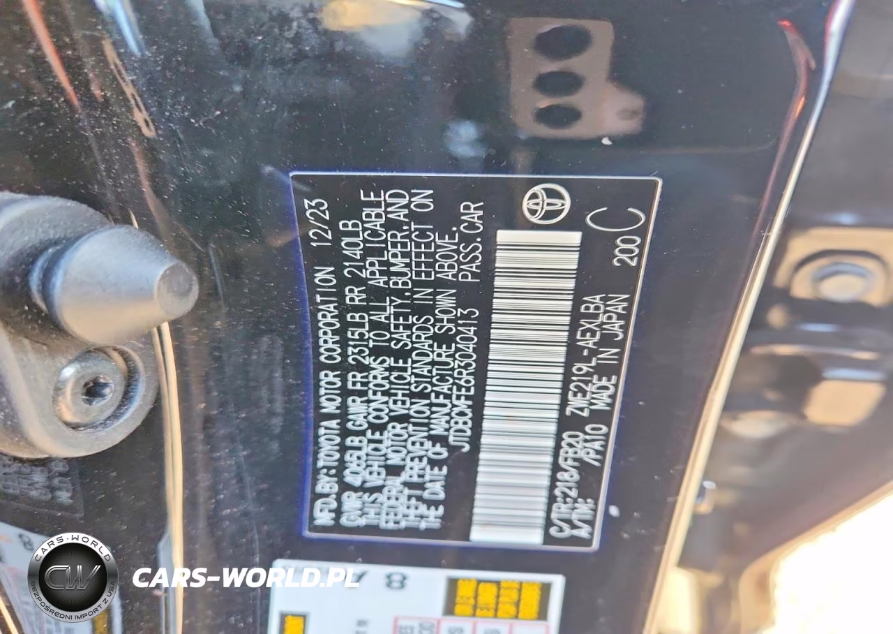 2024 Toyota Corolla Hybrid Le VIN:JTDBCMFE6R3040413 - 12