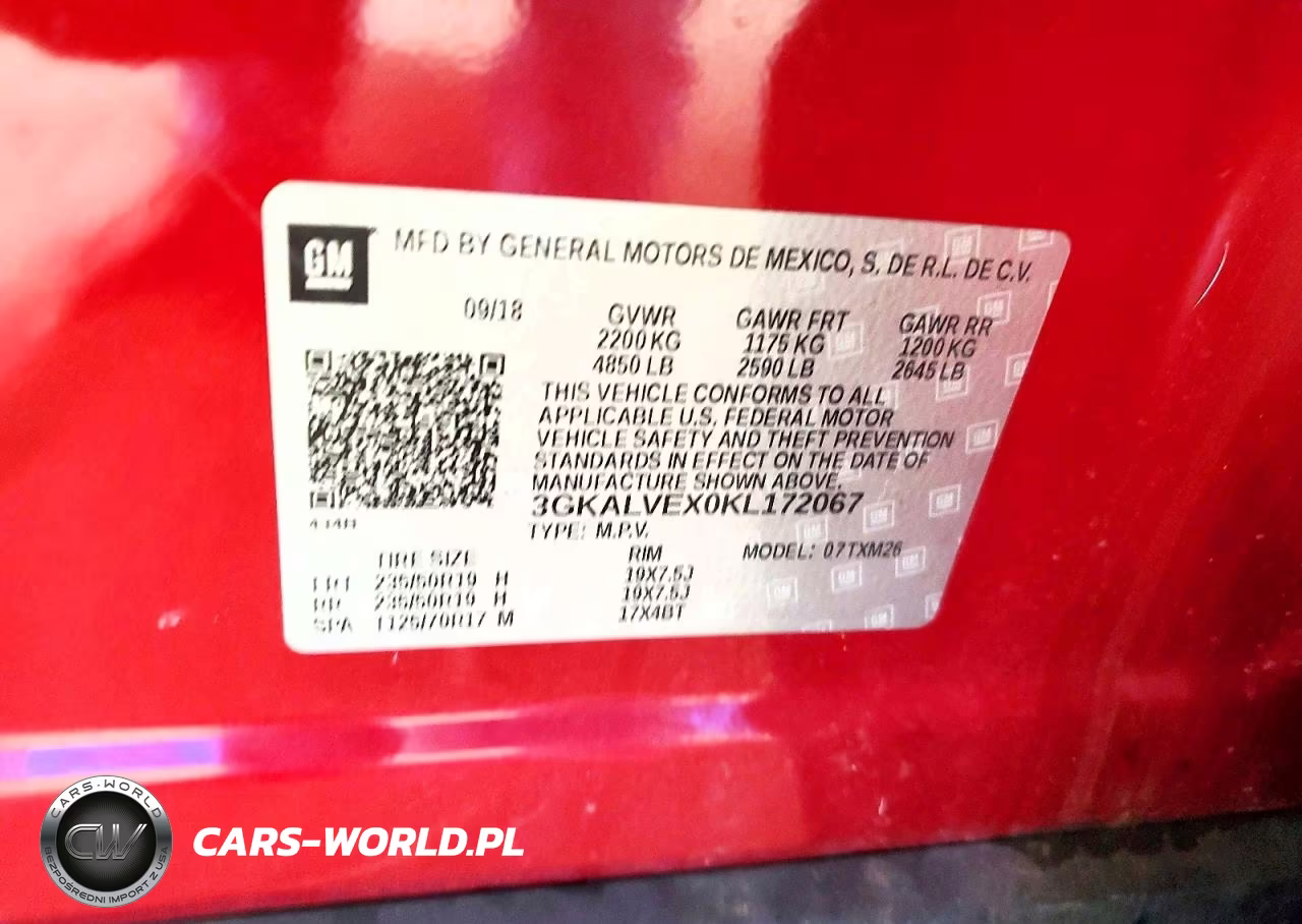 2019 GMC Terrain Slt VIN:3GKALVEX0KL172067 - 13
