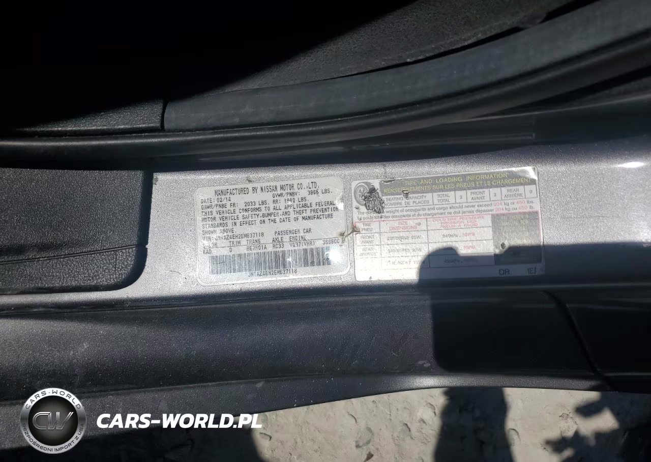 2014 Nissan 370Z Base VIN:JN1AZ4EH2EM637118 - 13