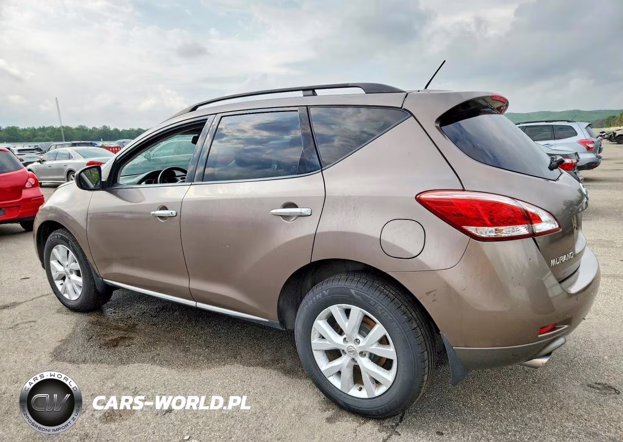 2012 Nissan Murano S VIN:JN8AZ1MWXCW235333 - 2