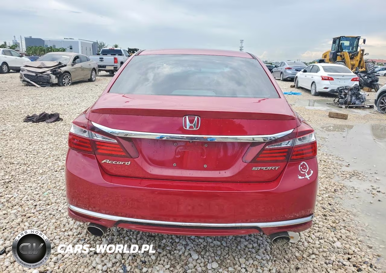 2017 Honda Accord Sport VIN:1HGCR2F58HA220138 - 6