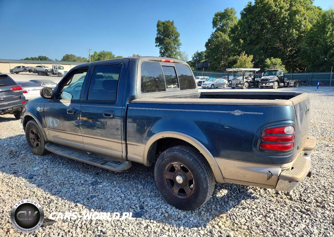 2001 Ford F150 Supercrew VIN:1FTRW07L91KB31343 - 2