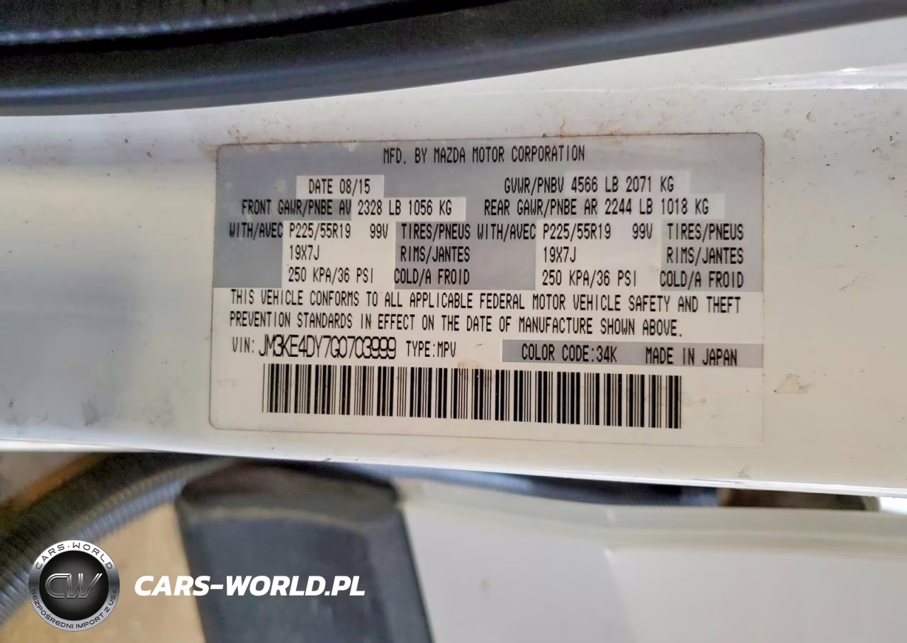 2016 Mazda Cx-5 Gt VIN:JM3KE4DY7G0703999 - 13