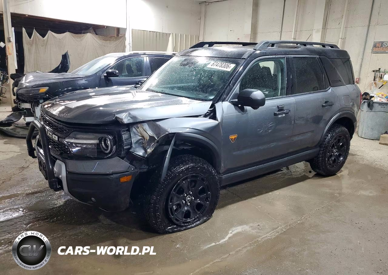 2025 Ford Bronco Sport Badlands VIN:3FMCR9DA5SRE36397 - 1