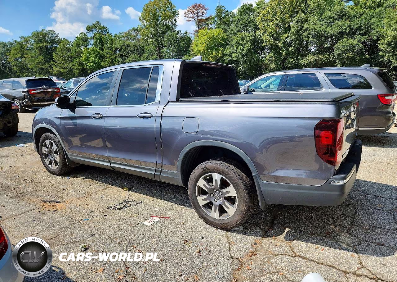 2017 Honda Ridgeline Rtl VIN:5FPYK3F53HB008728 - 2