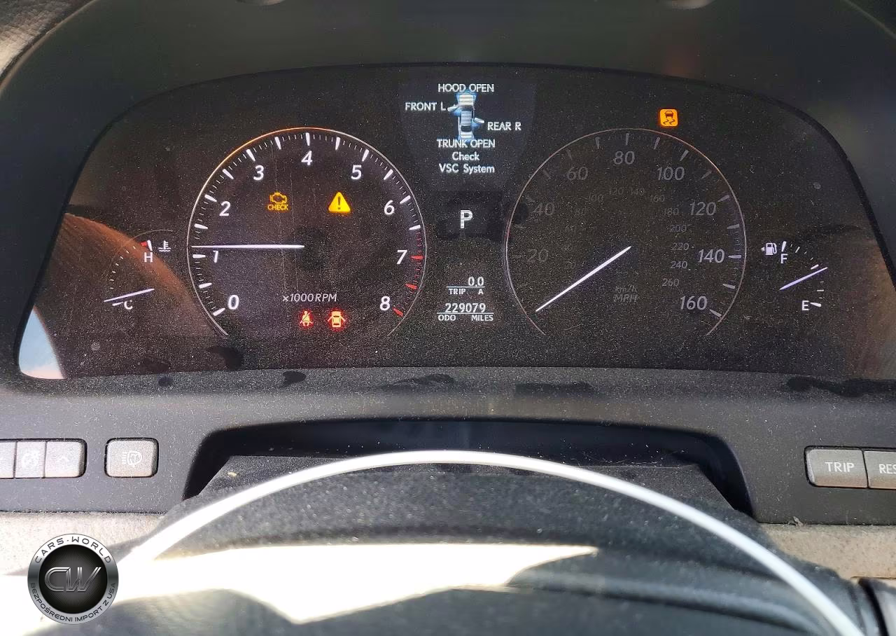 2008 Lexus Ls 460 VIN:JTHBL46F085062787 - 9