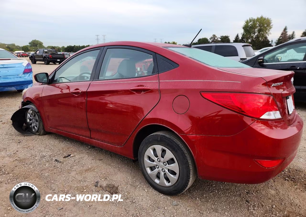 2017 Hyundai Accent Se VIN:KMHCT4AE0HU357569 - 2
