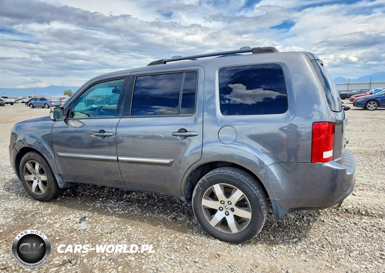 2012 Honda Pilot Touring VIN:5FNYF4H98CB501350 - 2