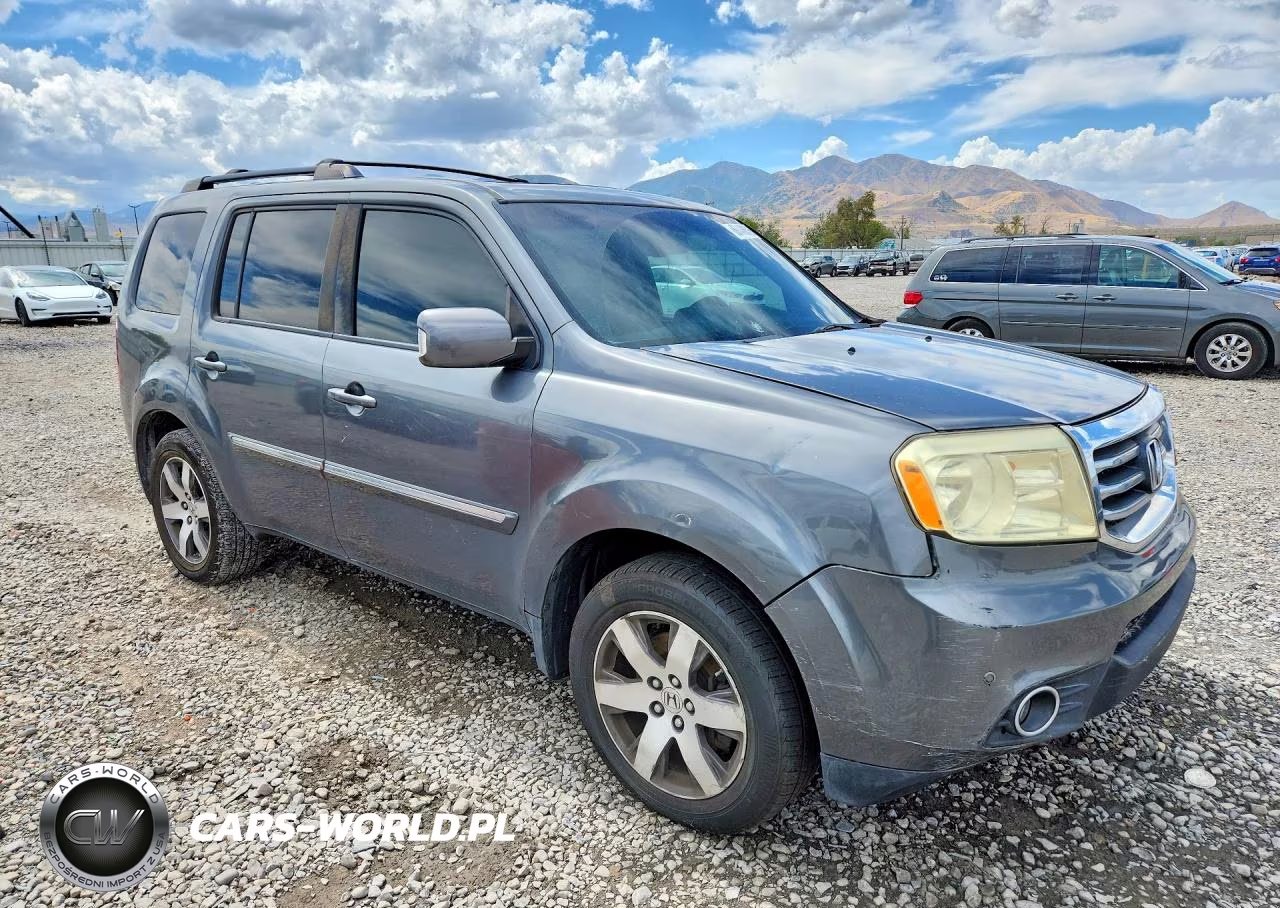 2012 Honda Pilot Touring VIN:5FNYF4H98CB501350 - 4
