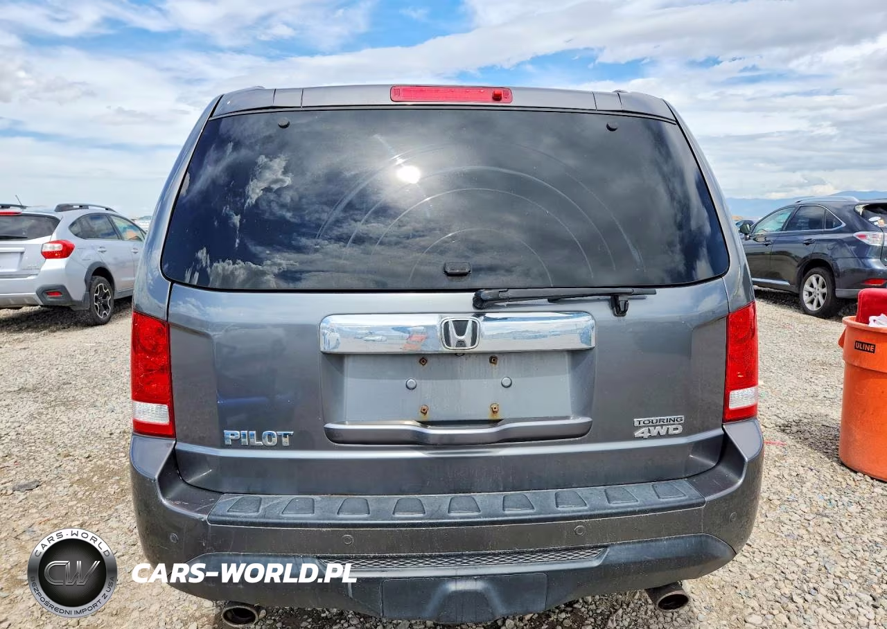 2012 Honda Pilot Touring VIN:5FNYF4H98CB501350 - 6