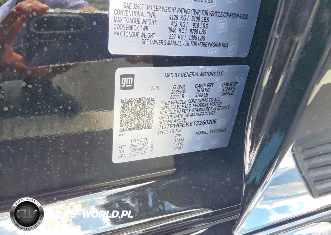2026 GMC Sierra C1500 Sle VIN:1GTPHBEK6TZ260206 - 10