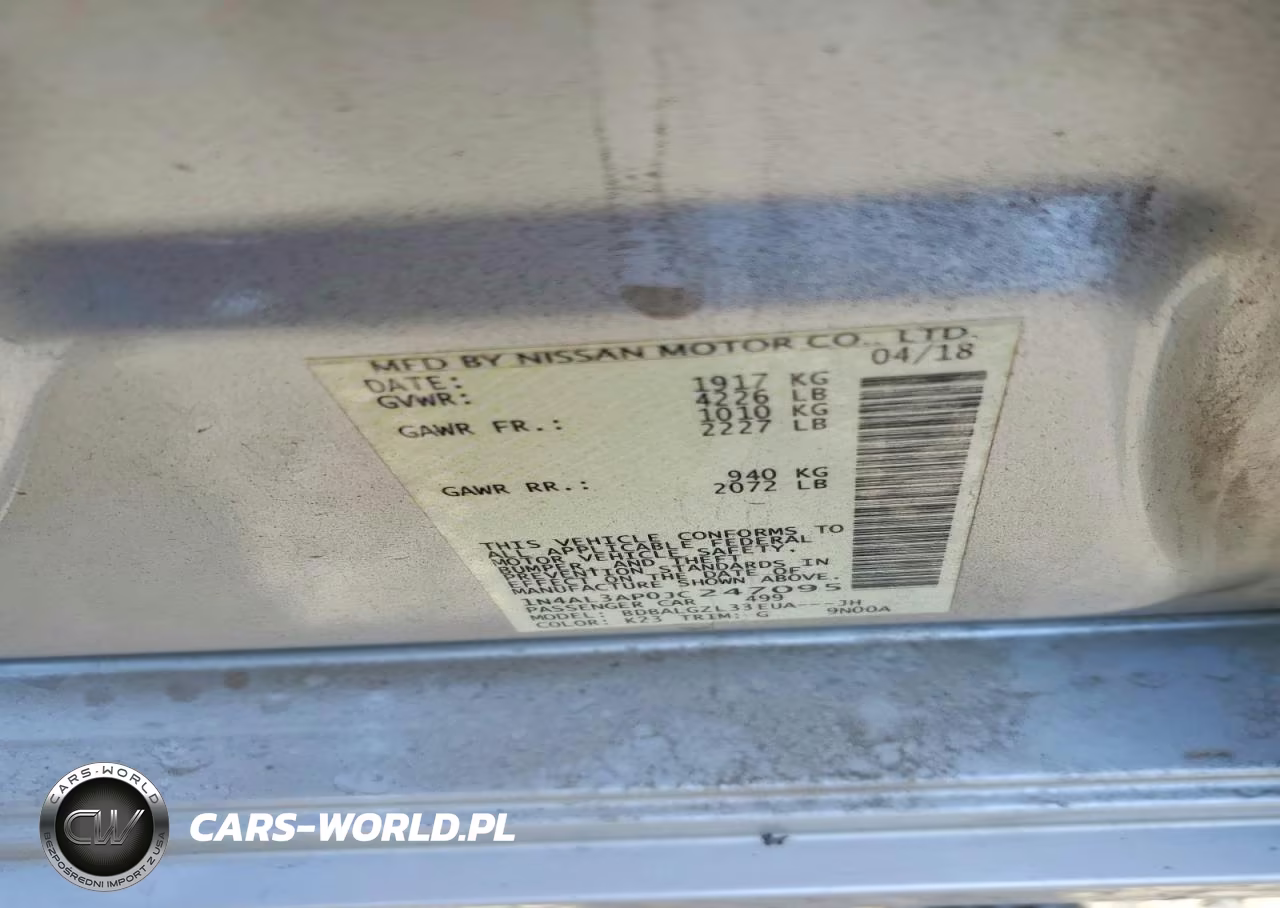 2018 Nissan Altima 2.5 S VIN:1N4AL3AP0JC247095 - 12