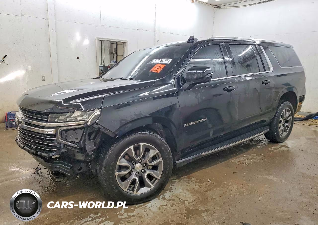 2022 Chevrolet Suburban K1500 Lt VIN:1GNSKCKD1NR355208 - 1