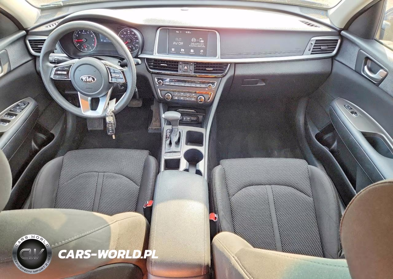 2019 Kia Optima Lx VIN:5XXGT4L34KG334245 - 8
