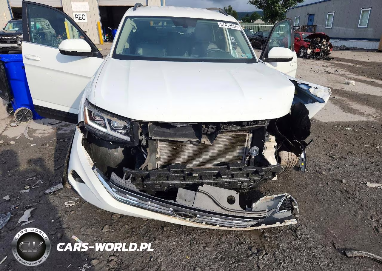 2021 Volkswagen Atlas Se VIN:1V2HR2CA3MC595485 - 12