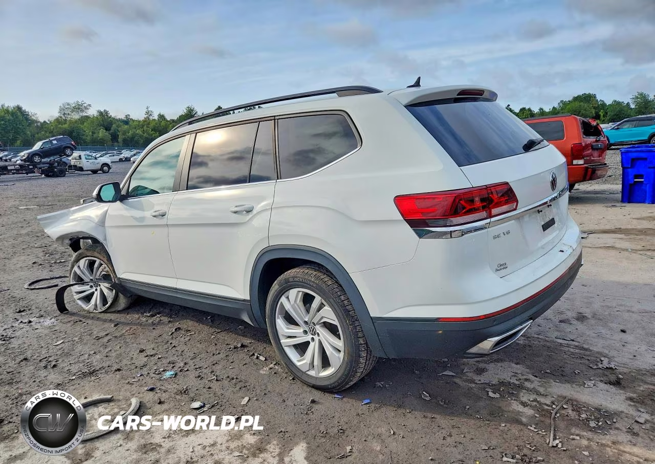 2021 Volkswagen Atlas Se VIN:1V2HR2CA3MC595485 - 2